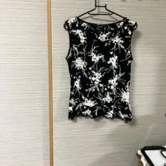 INGEBORG 花柄 ノースリーブ トップス