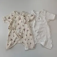 プティマイン ベビー コンビ肌着 2枚セット
