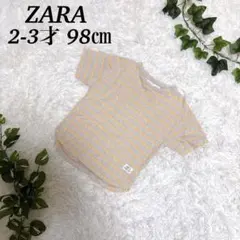 ZARA キッズ ボーダーTシャツ 98cm 2-3才のサムネイル