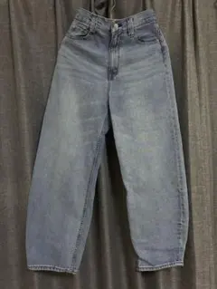 シテン　CITEN バルーンデニム　S ライトブルー