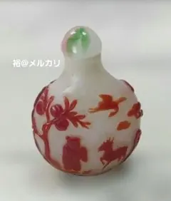 鼻煙壺 成化 中国 ビンテージ かぎタバコ入れ - メルカリ