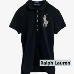 Ralph Lauren ブラック ビッグポニー ビーズ 希少 レア 黒 人気