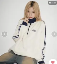 MSG ハーフジップ フリースジャケット M