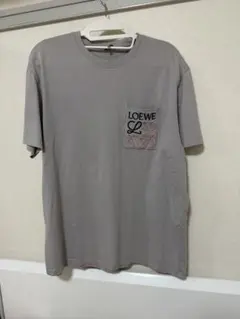 LOEWE アナグラム ポケット Tシャツ グレーのサムネイル