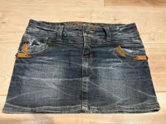 ダークブルータイトスカート ウエスト67cm ヒップ93cm