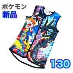 新品　ポケモン スリーパー 130 キッズ　ベスト　パジャマ　ブラックレックウザ