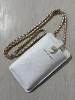 CHANEL シャネル ノベルティ ココクラッシュ スマホ ショルダー　※箱あり