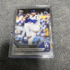 美品】大谷翔平 Topps Now 307 ドジャース 投手初登板 - メルカリ