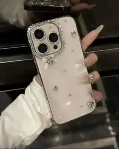 SHEIN シーイン グリッタークリスタルハート iPhone13mini