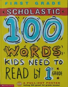 【未使用】英語教材 ワークブックScholastic 100 Words