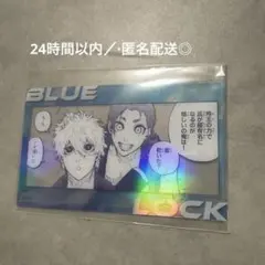ブルーロック展 トレーディングクリアカード 凪誠士郎 御影玲王