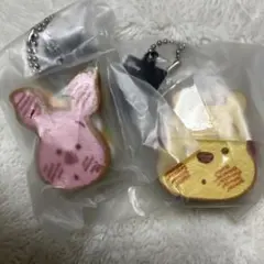 【新品】ディズニー ミニチュアキーチェーン　Nuiパン プー、ピグレット