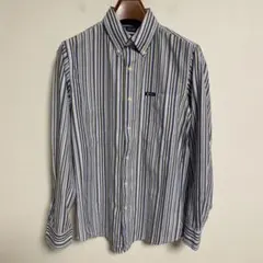 CHAPS チャップス ストライプ ボタンダウンシャツ Sのサムネイル