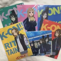 【ローソン限定】けいおん　アニメ　クリアファイル　【コンプリート6種】