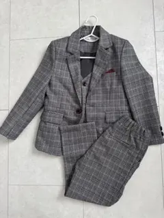 玲*り様 zz.luxi 110サイズ スーツ ベスト付き