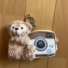 クマのカメラ型ぬいぐるみキーチェーン ダッフィー ディズニー