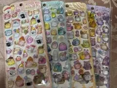 キャラクター シール　ご褒美シール　　ぷっくりシール　立体シール