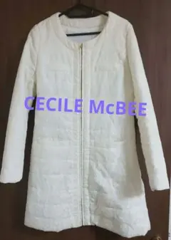 CECI McBEE キルティングジャケット ホワイト