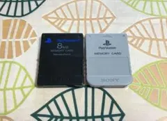 プレイステーション　プレイステーション2　ソニー純正　メモリーカード　2枚セット
