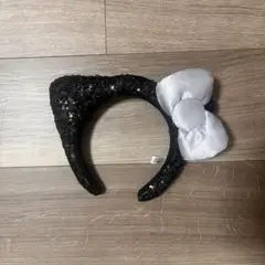 usj ユニバ キティカチューシャ 黒