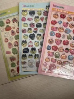 Tamagotchi 3D ステッカー 3パック