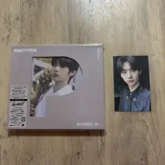 ENHYPEN 儚い ヒスン トレカ ソロジャケ タワレコ ラキドロ ENHYPEN ヒスン ソロジャケ 儚い CD トレカ - メルカリ