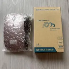 【未使用に近い・早い者勝ち】2.4G コンパクト充電型無線マウス ローズゴールドのサムネイル