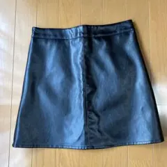 黒 合成皮革 タイトミニスカート　GRL Mサイズ　未使用　お値下げ