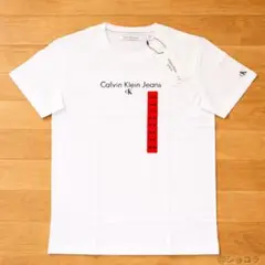 Calvin klein Jeansカルバンクライン ホワイト 白 TシャツM