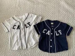 【美品】プティマイン　ベースボールシャツ