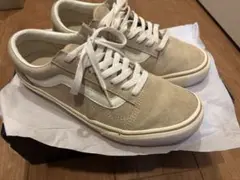 【本日限定値下げ中】Vans オールドスクール スエード スニーカー ベージュ