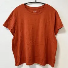 オールドネイビー 半袖Tシャツ XXL テラコッタ 無地 クルーネック モダールのサムネイル