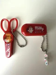 不二家 Milky ペコちゃん ミニ文具セット　未使用