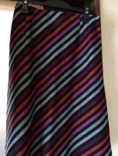 SONIA RYKIEL ストライプ フレアスカート 34