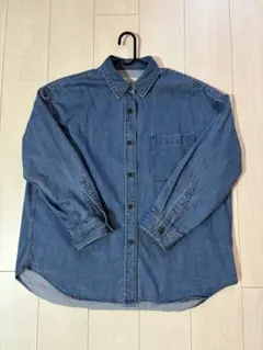 デニムオーバーサイズシャツ relume レリューム