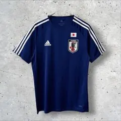 アディダス サッカー日本代表 レプリカユニフォーム 半袖 4番 L ブルーのサムネイル
