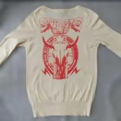 RODEO CROWNS ロデオ カーディガン クリーム 色　美品　Мサイズ