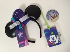 香港ディズニー カチューシャ・ネームタグ・バッジ