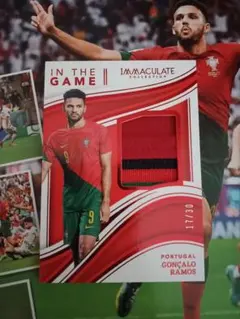 PANINI–IMMACULATE ゴンサロ・ラモス パッチカード