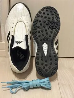 adidas フットサルシューズ ホワイト/ブラック