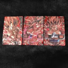 孫悟空：ゼノ ベジータ：ゼノ ベジッ卜：ゼノ 3枚セット　UGM6-KCP