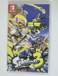 スプラトゥーン3 Nintendo Switch ソフト パッケージ版 美品