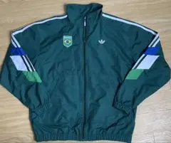 adidas ブラジル国旗エンブレム ジャケット