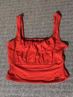 Hollister キャミソール レッド Sサイズ