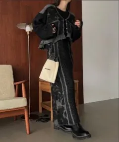 WILLFULLY ニットワンピース