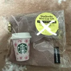 2026Starbucks Mini Cup Gift 桜デザイン