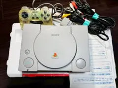 SONY PlayStation1 本体 コントローラー 箱付き-0271