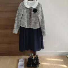 コムサイズム　女の子　フォーマル　120 靴　19.5 20センチ エニィファム