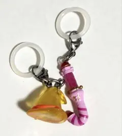 おジャ魔女どれみ　めじるし アクセサリー　2個セット ガチャガチャ　はづき