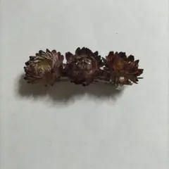 バレッタ　花　タイ